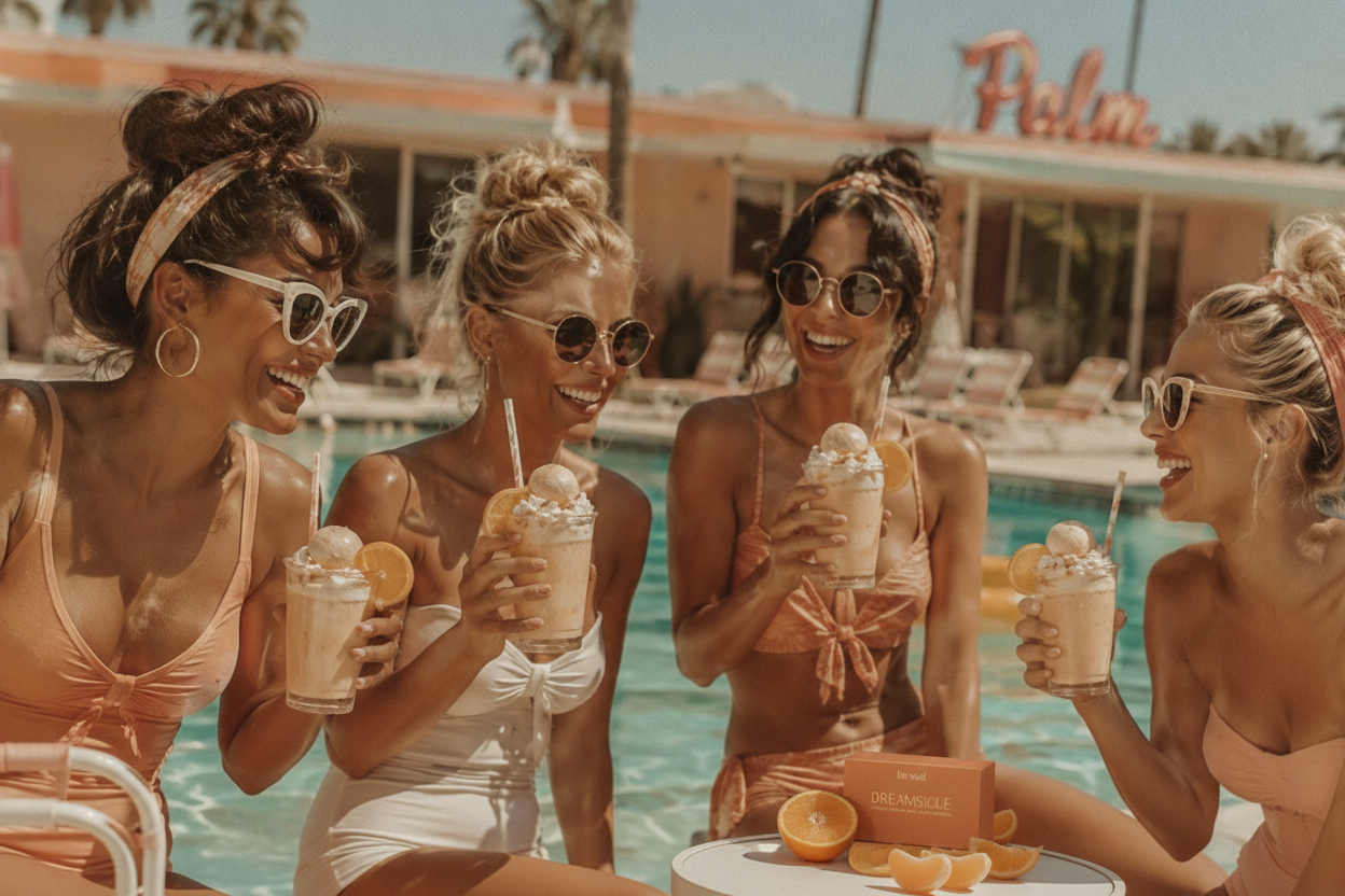Dreamsicle Retro Pool with Box