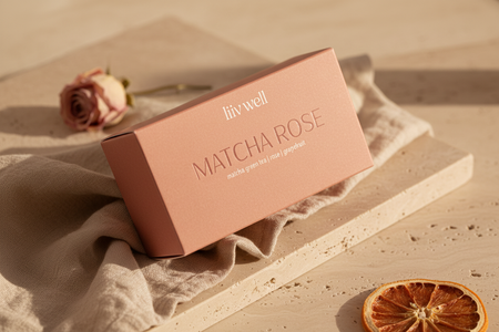 Matcha Rose Close-Up Editorial